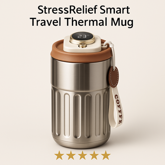 SressRelief Smart Travel Thermal Mug